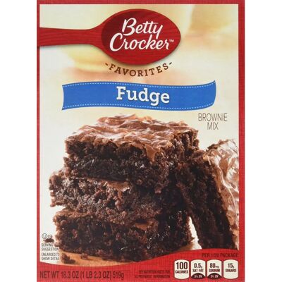 Mélange pour Brownies Betty Crocker - Taille familiale - 18.3 oz - Publicité Mélange pour Brownies Betty Crocker - Taille familiale - 18.3 oz - Publicité