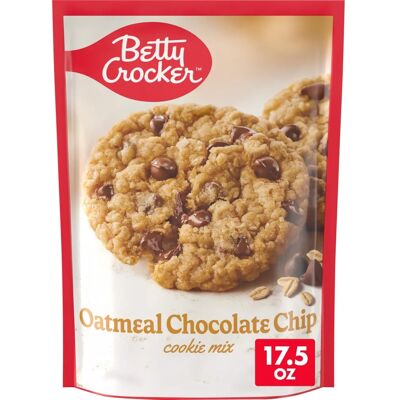 Mélange à Cookies aux Flocons d'Avoine et Pépites de Chocolat Betty Crocker - Mélange à Cookies - Publicité Mélange à Cookies aux Flocons d'Avoine et Pépites de Chocolat Betty Crocker - Mélange à Cookies - Publicité
