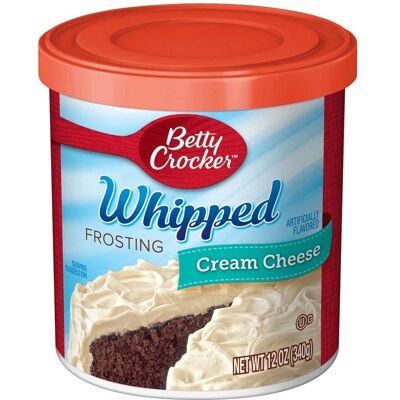 Betty Crocker Glaçage Fromage Fouetté - Pack de 2 - Glaçage - Publicité Betty Crocker Glaçage Fromage Fouetté - Pack de 2 - Glaçage - Publicité