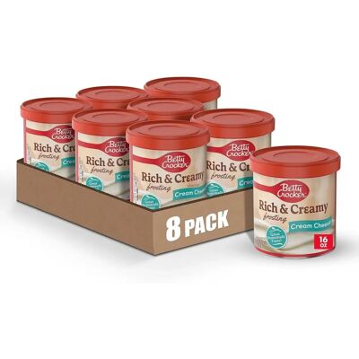 Betty Crocker - Cream Cheese Frosting - 16 oz - Glaçage - Publicité Betty Crocker - Cream Cheese Frosting - 16 oz - Glaçage - Publicité