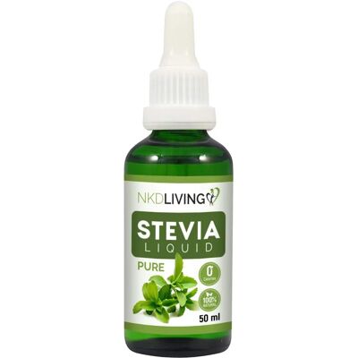 Nkd Living Stevia Liquid Pure - Liquid Stevia Sweetener Nkd Living Stevia Liquid Pure - Liquid Stevia Sweetener