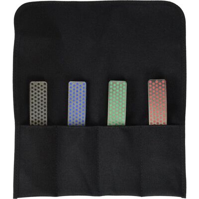 DMT Diamantschärfekit - 4er Set Taschensteine - Blau DMT Diamantschärfekit - 4er Set Taschensteine - Blau