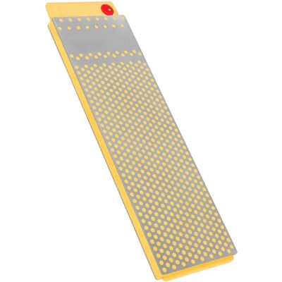 Pedra de afiar em diamante DMT DuoSharp Plus - Amarelo - Fino/Extra fino Pedra de afiar em diamante DMT DuoSharp Plus - Amarelo - Fino/Extra fino