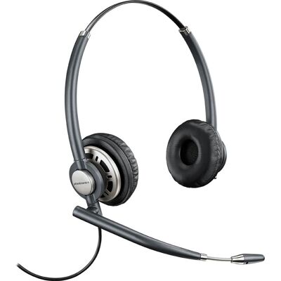 Casque Binaural HW720 Plantronics - Bureau/Call Center - Publicité Casque Binaural HW720 Plantronics - Bureau/Call Center - Publicité