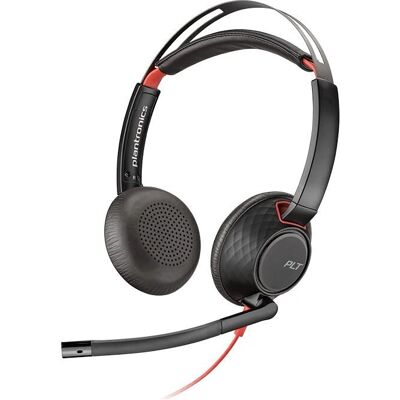 POLY Blackwire 5220 - Schwarz, rot POLY Blackwire 5220 - Schwarz, rot
