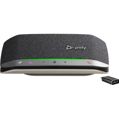 Poly Sync 20+ - Haut-parleur Bluetooth pour Microsoft Teams - Publicité Poly Sync 20+ - Haut-parleur Bluetooth pour Microsoft Teams - Publicité