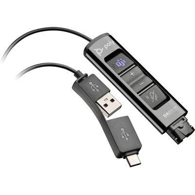 Adaptateur USB à QD Poly DA85-M - Accessoire pour casque - Publicité Adaptateur USB à QD Poly DA85-M - Accessoire pour casque - Publicité