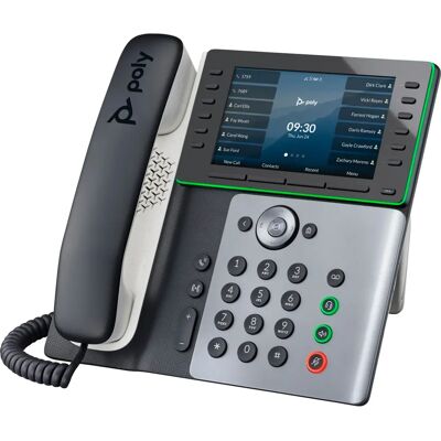POLY Edge E500 - Téléphone IP 12 lignes avec NoiseBlockAI - Publicité POLY Edge E500 - Téléphone IP 12 lignes avec NoiseBlockAI - Publicité