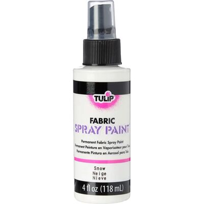 Tulip Snow Fabric Spray Paint - Fabric Type Tulip Snow Fabric Spray Paint - Fabric Type