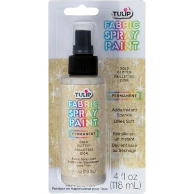 Tulip Glistening Gold Fabric Spray Paint - Fabric, Model IL26570 Tulip Glistening Gold Fabric Spray Paint - Fabric, Model IL26570