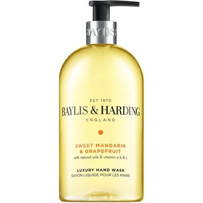 Baylis & Harding - Handtvål Söt Mandarin & Grapefrukt - Flytande tvål 500ml Baylis & Harding - Handtvål Söt Mandarin & Grapefrukt - Flytande tvål 500ml