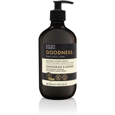 Baylis & Harding Goodness Lemongrass & Ginger Υγρό σαπούνι χεριών (500ml) Baylis & Harding Goodness Lemongrass & Ginger Υγρό σαπούνι χεριών (500ml)