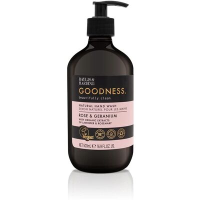 Baylis & Harding Goodness Ruusu & Gerania Käsi Pesu (500ml) Baylis & Harding Goodness Ruusu & Gerania Käsi Pesu (500ml)