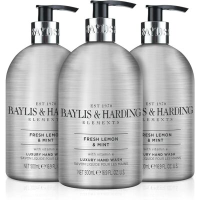 Baylis & Harding Elements Zitronen Minz Flüssige Handseife - Flüssigseife Baylis & Harding Elements Zitronen Minz Flüssige Handseife - Flüssigseife