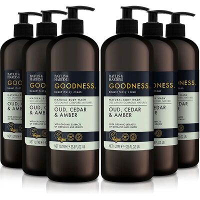 Baylis & Harding Oud Ceder & Amber Naturlig Dusgell - Dusgell Baylis & Harding Oud Ceder & Amber Naturlig Dusgell - Dusgell
