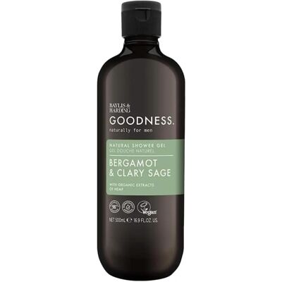 Baylis & Harding Goodness Bergamot & Clary Sage Shower Gel - Men Baylis & Harding Goodness Bergamot & Clary Sage Shower Gel - Men