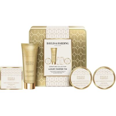 Baylis & Harding Sweet Mandarin & Grapefruit Luxury Pamper Tin Gift Set - Vegan Friendly Baylis & Harding Sweet Mandarin & Grapefruit Luxury Pamper Tin Gift Set - Vegan Friendly