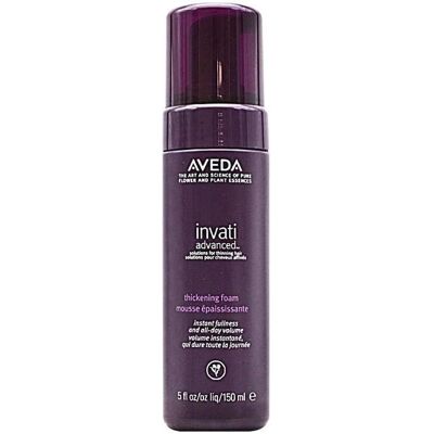 Mousse épaississante Invati d'Aveda - Volume et Protection - Publicité Mousse épaississante Invati d'Aveda - Volume et Protection - Publicité