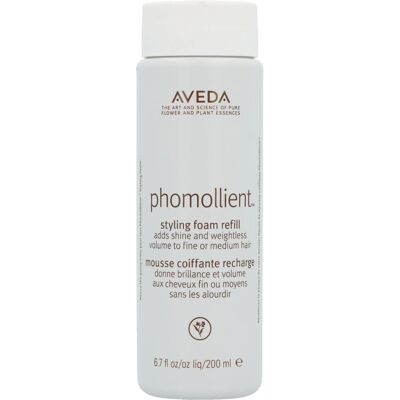 Recharge de Mousse de Styling Aveda Phomollient - Volume et Brillance - Publicité Recharge de Mousse de Styling Aveda Phomollient - Volume et Brillance - Publicité