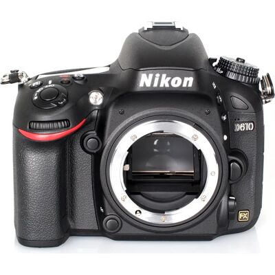 Nikon D610 - 24,3 MP CMOS FX Kamera, Stille, 6 FPS, Full HD Nikon D610 - 24,3 MP CMOS FX Kamera, Stille, 6 FPS, Full HD
