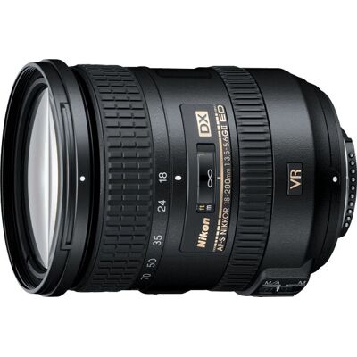 Nikon AF-S DX NIKKOR 18-200mm f/3.5-5.6G ED VR II - Obiektyw do aparatu Nikon AF-S DX NIKKOR 18-200mm f/3.5-5.6G ED VR II - Obiektyw do aparatu