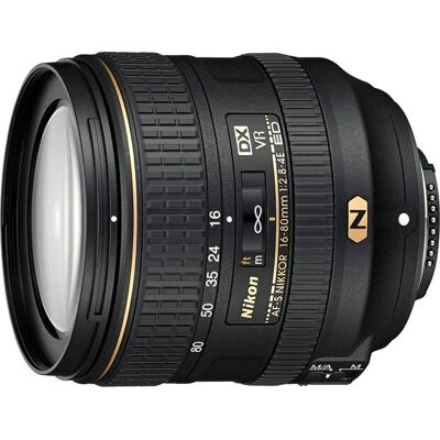 Objectif Nikon 16-80mm f/2.8-4E ED VR - Noir - Publicité Objectif Nikon 16-80mm f/2.8-4E ED VR - Noir - Publicité