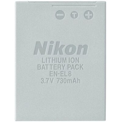 Bateria Nikon EN-EL8 - ładowalna litowo-jonowa do S1 Bateria Nikon EN-EL8 - ładowalna litowo-jonowa do S1