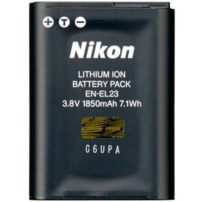 Batterie Lithium-Ion Nikon EN-EL23 - Batterie pour appareil photo - Publicité Batterie Lithium-Ion Nikon EN-EL23 - Batterie pour appareil photo - Publicité