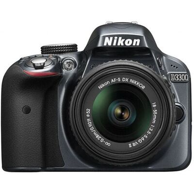 Nikon D3300 - 24,2 MP, Live View, Full HD, 3" - Kit Appareil Photo - Publicité Nikon D3300 - 24,2 MP, Live View, Full HD, 3" - Kit Appareil Photo - Publicité