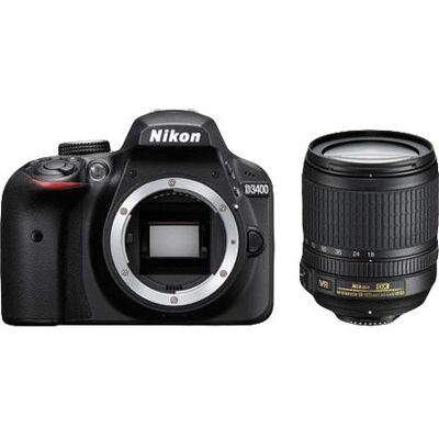 Nikon D3400 - Kit 18-105mm Noir - Publicité Nikon D3400 - Kit 18-105mm Noir - Publicité