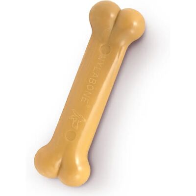 Nylabone Dura Chew Bot - Pindakaas Wolf voor honden tot 16kg - Hondenspeeltje Nylabone Dura Chew Bot - Pindakaas Wolf voor honden tot 16kg - Hondenspeeltje