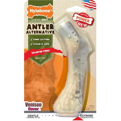 Nylabone Power Chew Antler Hondenspeeltje - Medium Nylabone Power Chew Antler Hondenspeeltje - Medium
