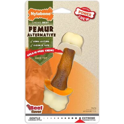 Nylabone Power Chew Femur Alternatief voor Hondenbot - Rund - Medium - Honden Speelgoed Nylabone Power Chew Femur Alternatief voor Hondenbot - Rund - Medium - Honden Speelgoed