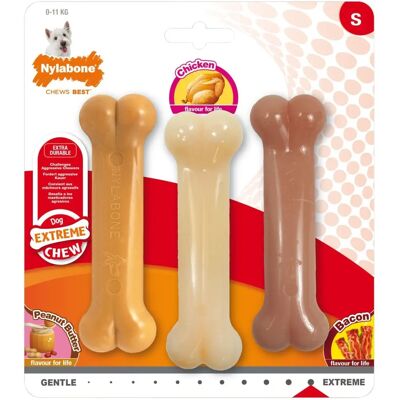 Jouet Mâcher Dura Chew Petit Nylabone - Jouet pour Chiens - Publicité Jouet Mâcher Dura Chew Petit Nylabone - Jouet pour Chiens - Publicité