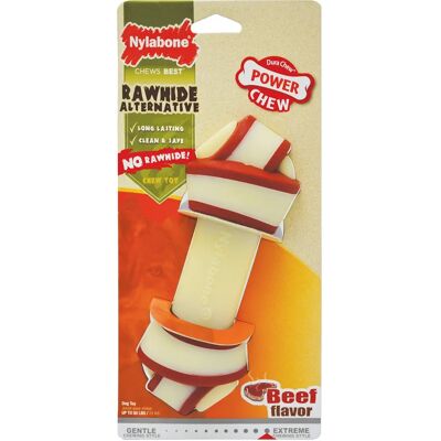 Jouet à mâcher Nylabone Taille L - Saveur veau - Publicité Jouet à mâcher Nylabone Taille L - Saveur veau - Publicité