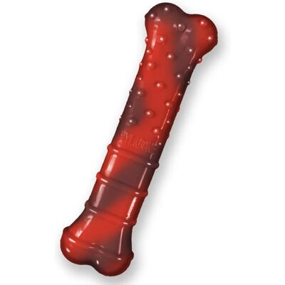 Nylabone Extreme Os à Mâcher Dur, Texture Rugueuse - Goût Jerky de Bœuf - M - Publicité Nylabone Extreme Os à Mâcher Dur, Texture Rugueuse - Goût Jerky de Bœuf - M - Publicité