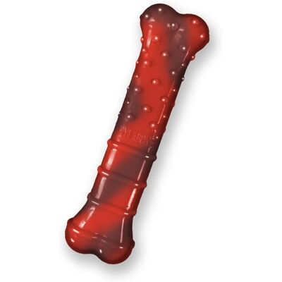 Jouet à mâcher Power Chew Nylabone, saveur beef jerky, texturé - Publicité Jouet à mâcher Power Chew Nylabone, saveur beef jerky, texturé - Publicité
