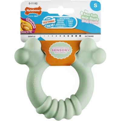 Anneau à mâcher sensoriel pour chiots - Jouet pour chien - Publicité Anneau à mâcher sensoriel pour chiots - Jouet pour chien - Publicité
