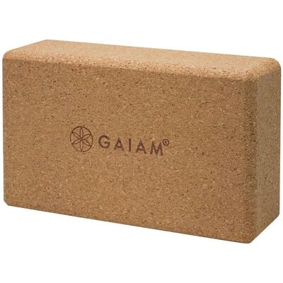 Gaiam Korkowy Blok do Jogi - Naturalny Korek Gaiam Korkowy Blok do Jogi - Naturalny Korek