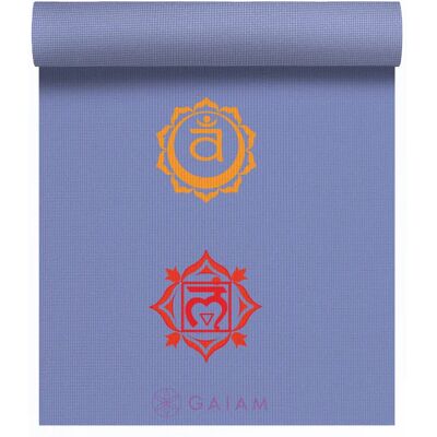 Gaiam Fioletowa Mata do Jogi Czakra - 4mm - Mata do Jogi Gaiam Fioletowa Mata do Jogi Czakra - 4mm - Mata do Jogi