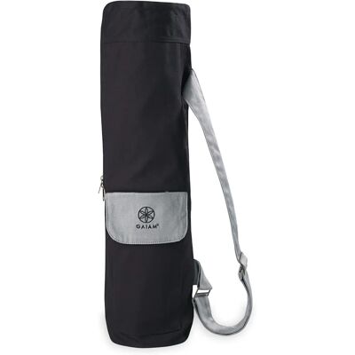 Gaiam Torba na matę do jogi Granite Storm - Bawełna, Regulowany pasek, Do 6mm Gaiam Torba na matę do jogi Granite Storm - Bawełna, Regulowany pasek, Do 6mm
