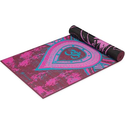 Gaiam Odwracalna 6mm Mata do jogi - Premium, Dodatkowa Grubość, Antypoślizgowa Gaiam Odwracalna 6mm Mata do jogi - Premium, Dodatkowa Grubość, Antypoślizgowa