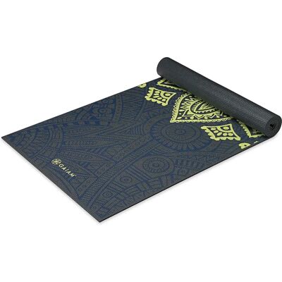 Gaiam Warstwy Zegara Słonecznego Matę do jogi - 6mm - Szara Gaiam Warstwy Zegara Słonecznego Matę do jogi - 6mm - Szara