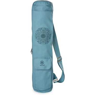 Gaiam Niagara Broderi Cargo Yoga Mat-väska - Blå - Yoga Mat-väska Gaiam Niagara Broderi Cargo Yoga Mat-väska - Blå - Yoga Mat-väska