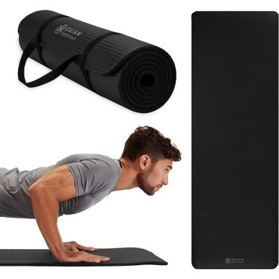 Gaiam Essentials 10mm Mata do jogi - Wsparcie, Przyczepność, Lekka Gaiam Essentials 10mm Mata do jogi - Wsparcie, Przyczepność, Lekka