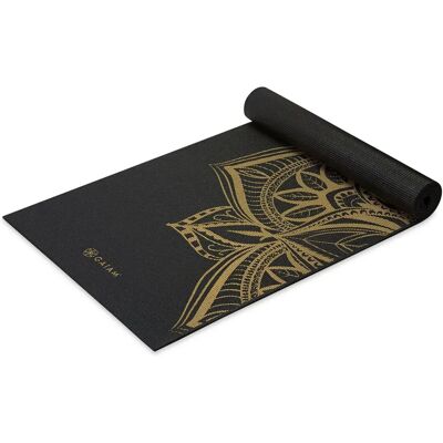 Gaiam Medallion Brązowa Mata Do Jogi 6mm - Mata Do Jogi Gaiam Medallion Brązowa Mata Do Jogi 6mm - Mata Do Jogi