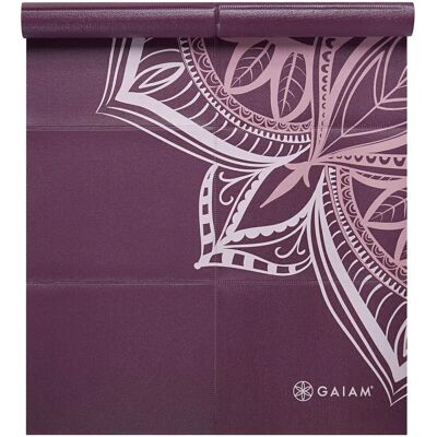 Mat do jogi Gaiam - Składany Cranberry Point - 2mm Mat do jogi Gaiam - Składany Cranberry Point - 2mm