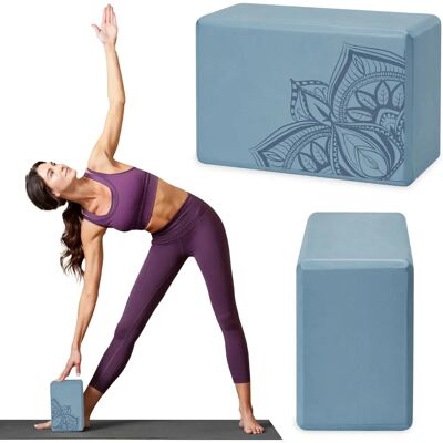 Gaiam Model 63680 - Niebieski klocek do jogi Gaiam Model 63680 - Niebieski klocek do jogi