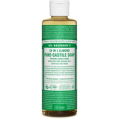 Dr Bronner's Bio-Mandel All-In-One Zauberseife - 240ml Dr Bronner's Bio-Mandel All-In-One Zauberseife - 240ml