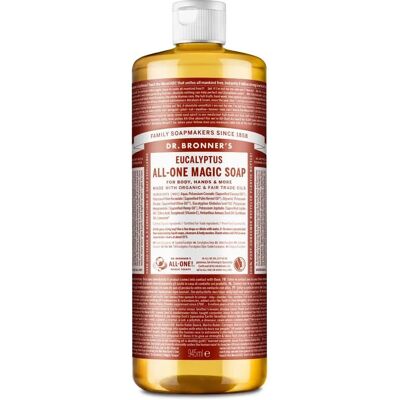 Jabón mágico de eucalipto orgánico de Dr Bronner's - 945ml Jabón mágico de eucalipto orgánico de Dr Bronner's - 945ml